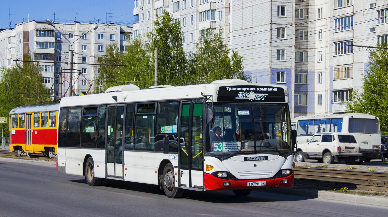 Алтайский край, Scania OmniLink I (Скания-Питер) № В 879 СТ 22