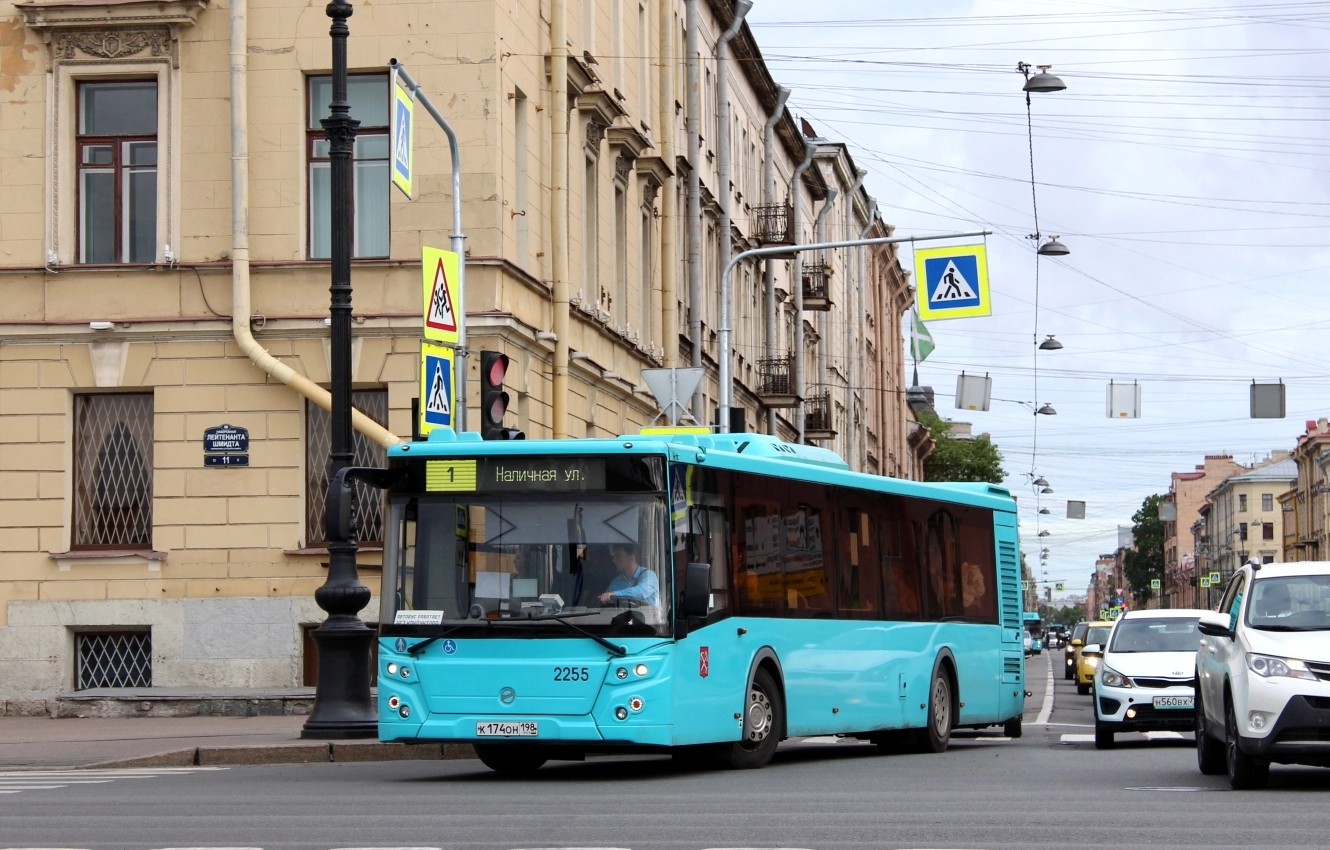 Санкт-Петербург, ЛиАЗ-5292.65 № 2255