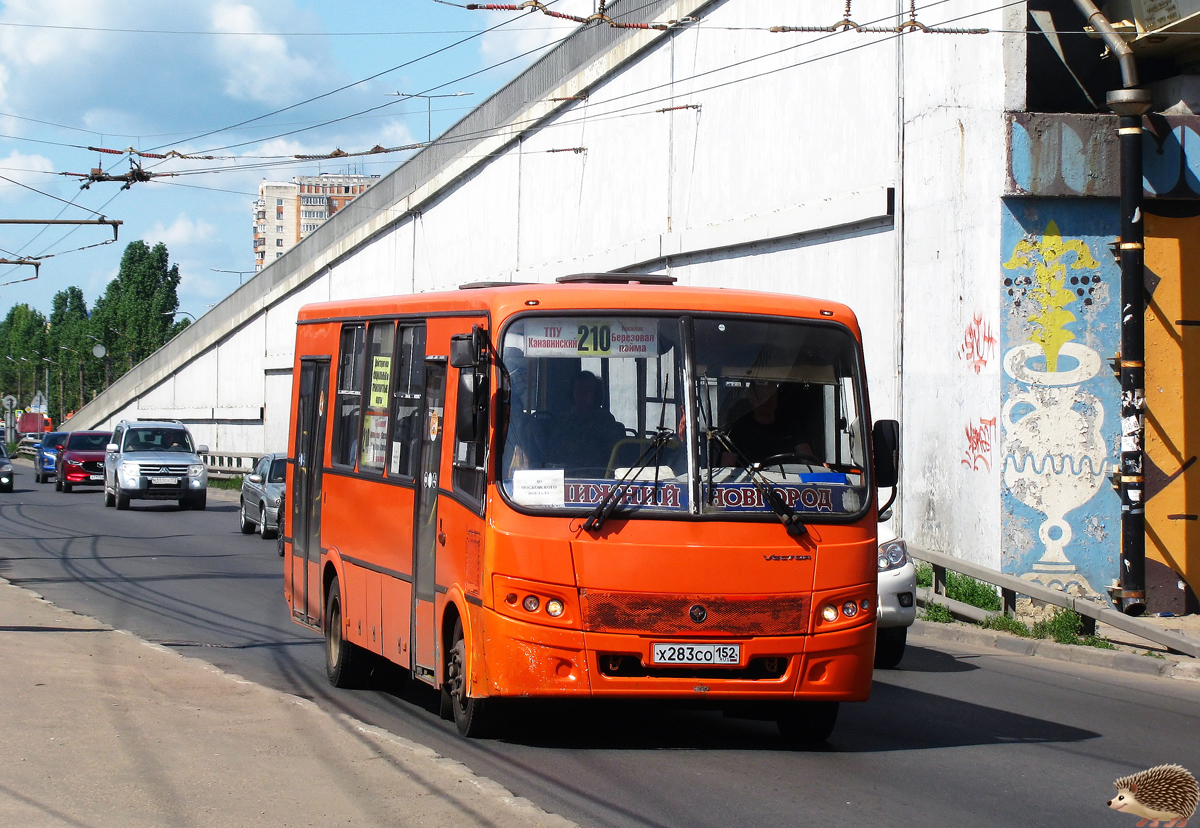 Нижегородская область, ПАЗ-320414-05 "Вектор" № Х 283 СО 152