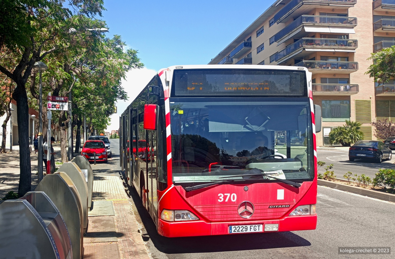 Испания, Mercedes-Benz O530 Citaro № 370