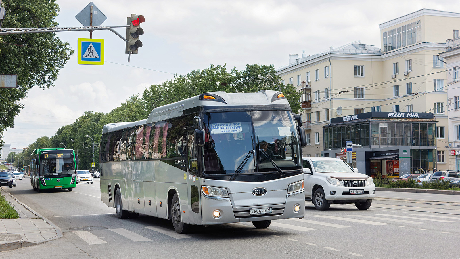 Свердловская область, Kia Granbird № У 804 РО 96