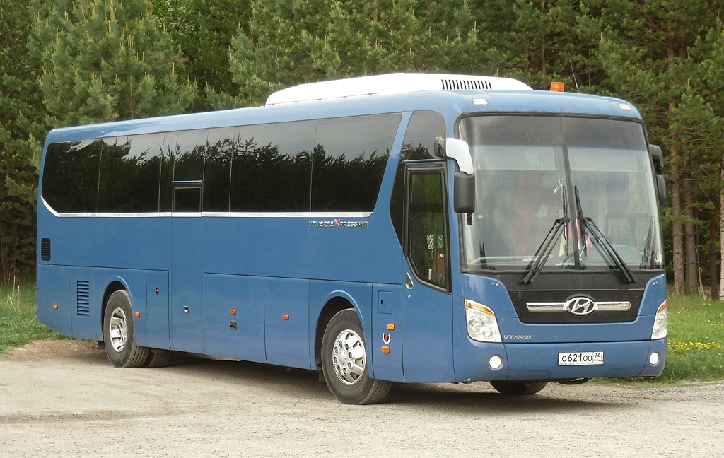 Челябинская область, Hyundai Universe Xpress Noble № О 621 ОО 74