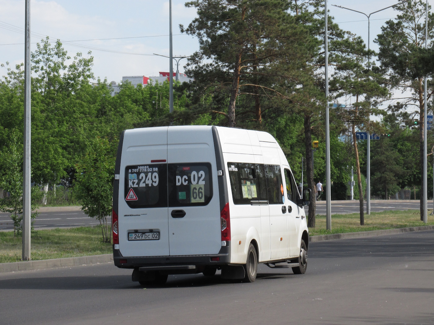 Павлодарская область, ГАЗ-A65R35 Next № 249 DC 02