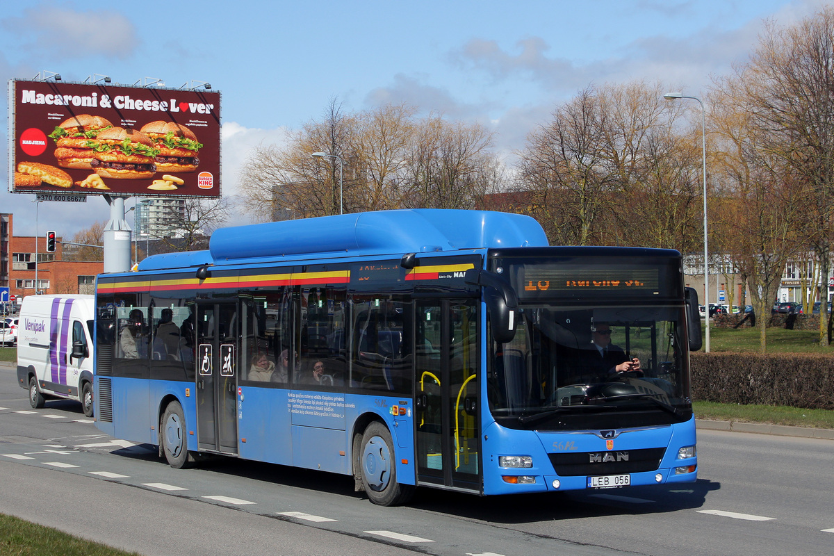 Litwa, MAN A21 Lion's City NL273 CNG Nr 56