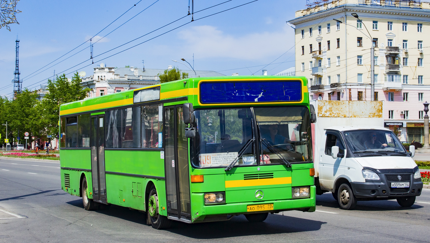 Алтайский край, Mercedes-Benz O405 № АО 095 22