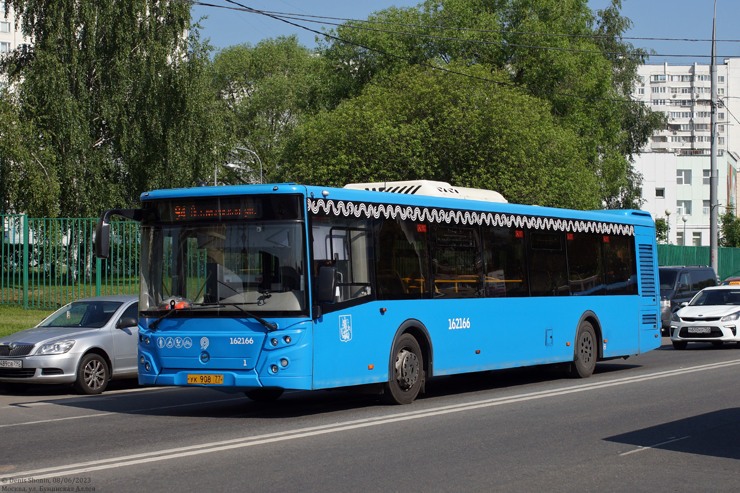 Moskau, LiAZ-5292.65 Nr. 162166 Moskau, LiAZ-5292.65 Nr. 162166