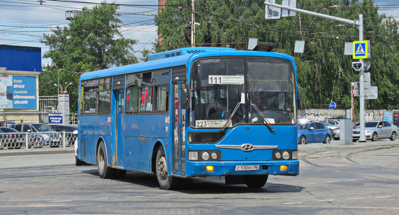 Свердловская область, Hyundai New Super AeroCity № 424