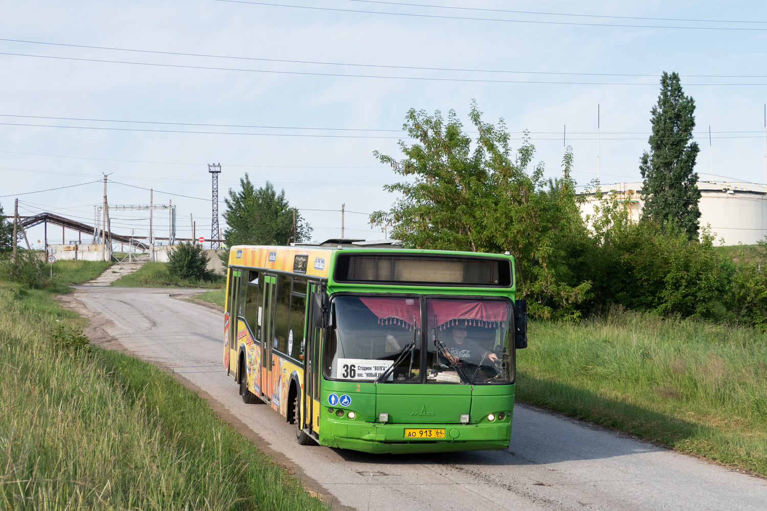 Саратовская область, МАЗ-103.465 № АО 913 64