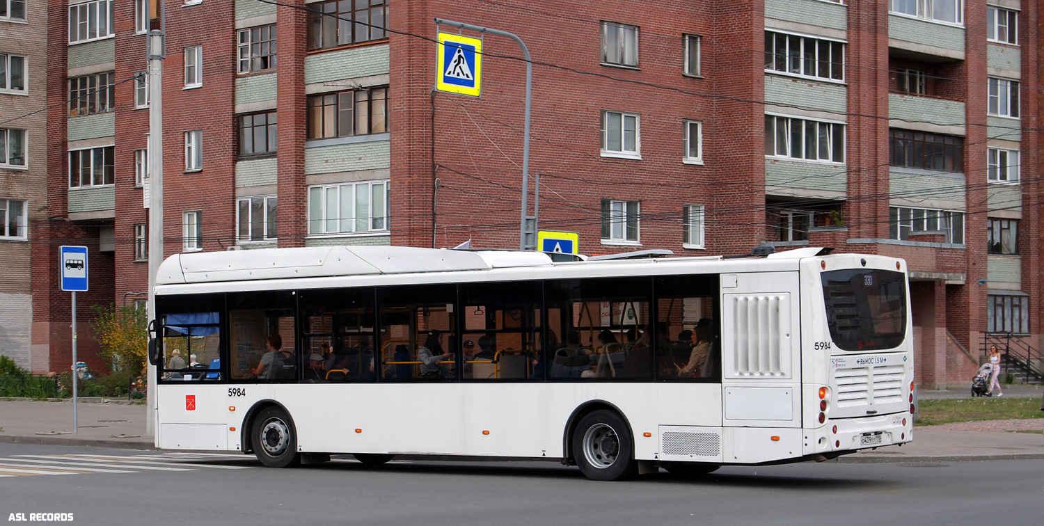 Санкт-Петербург, Volgabus-5270.G2 (CNG) № 5984