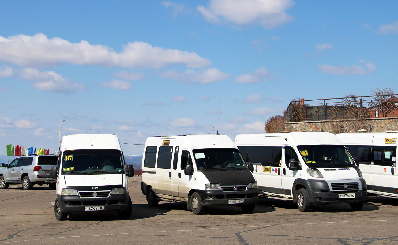 Бурятия, FIAT Ducato 244 CSMMC, -RT № Н 634 КУ 03; Бурятия, FIAT Ducato 244 [RUS] № В 198 КУ 03