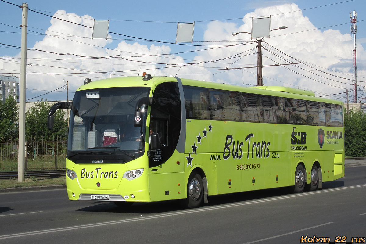 Алтайский край, Scania OmniExpress 360 № М 810 ХА 22 Алтайский край, Scania OmniExpress 360 № М 810 ХА 22