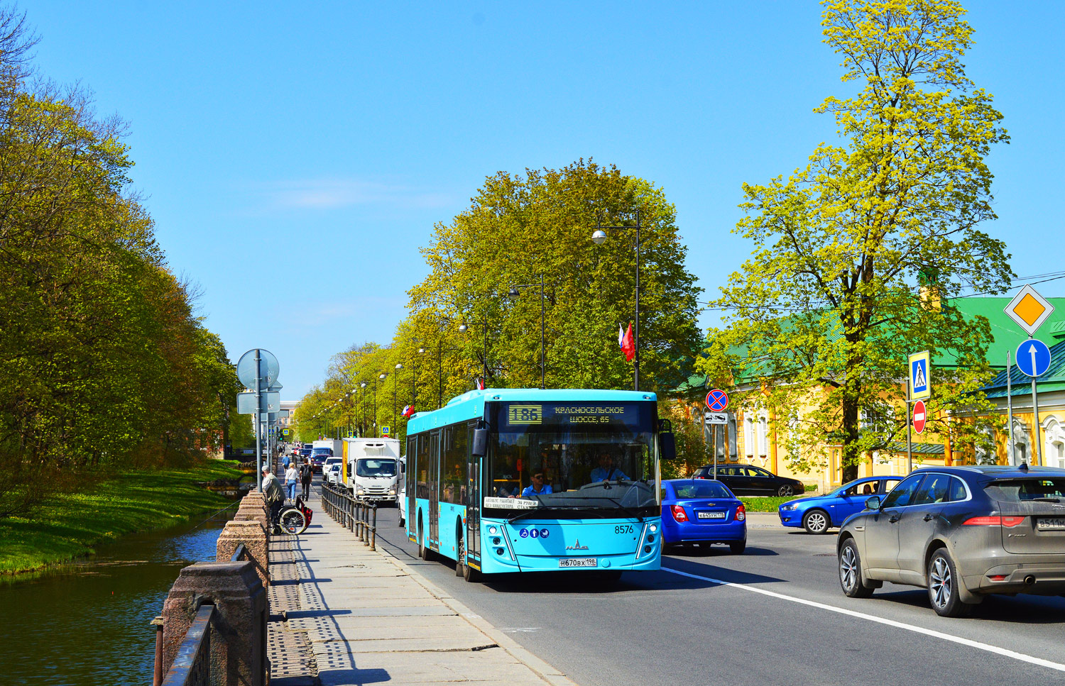 Saint Petersburg, MAZ-203.047 # 8576