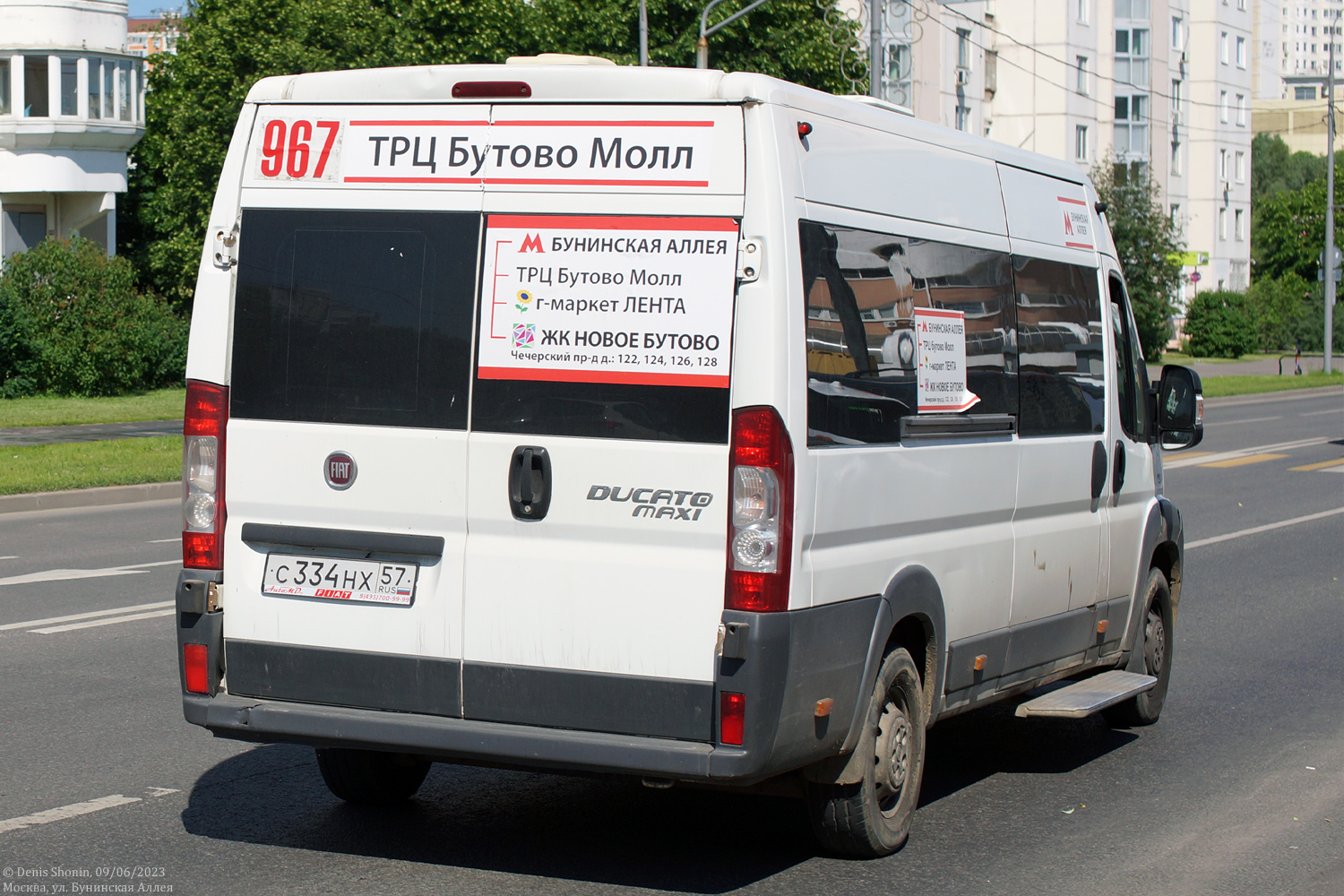Москва, IRITO-Ducato L4H2 (Z8P) № С 334 НХ 57