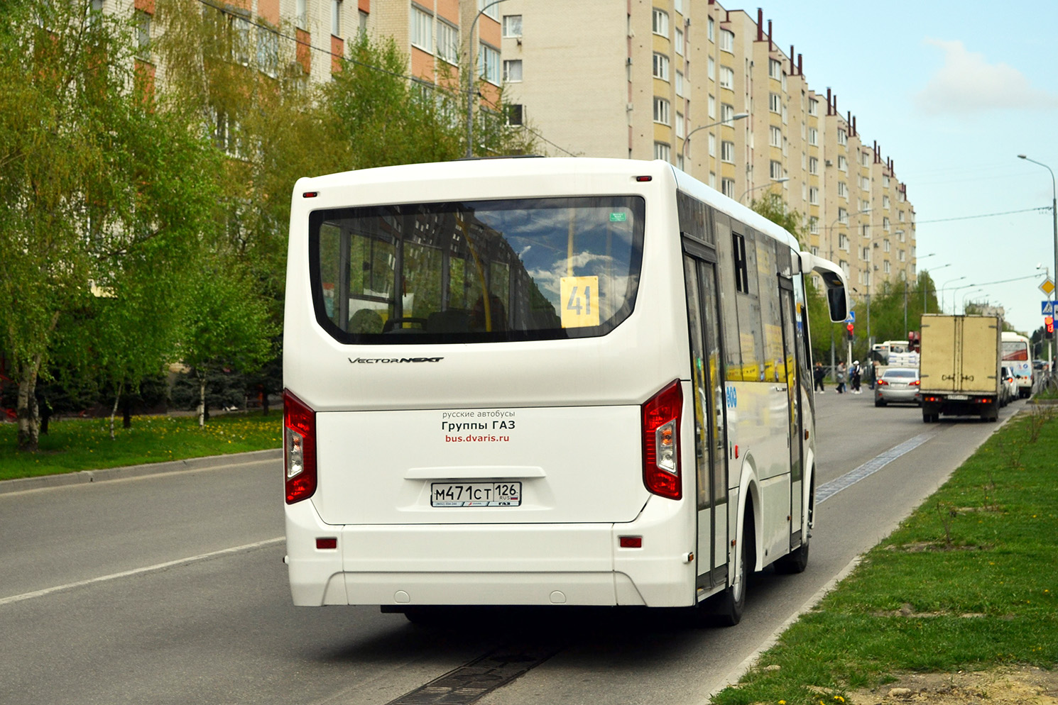 Ставропольский край, ПАЗ-320435-04 "Vector Next" № М 471 СТ 126