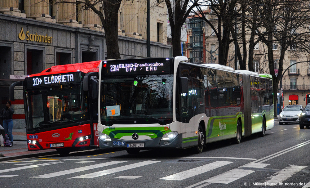 Испания, Mercedes-Benz Citaro C2 G № 7846