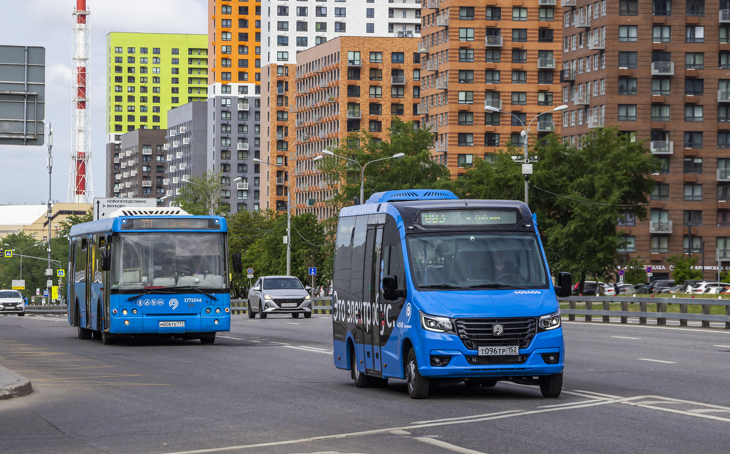 Москва, ГАЗ-A68R5E City № 400400