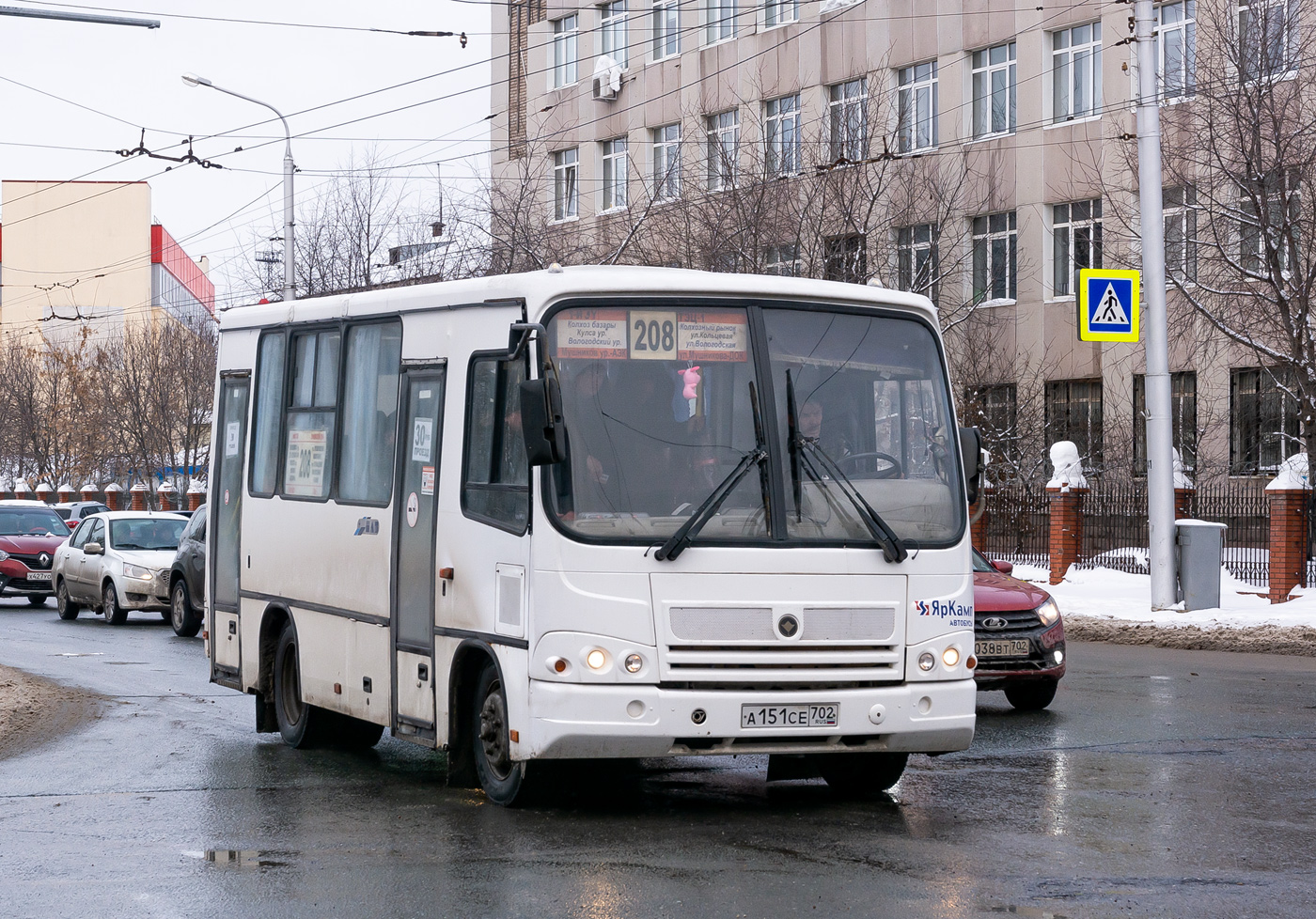 Башкортостан, ПАЗ-320302-08 № А 151 СЕ 702