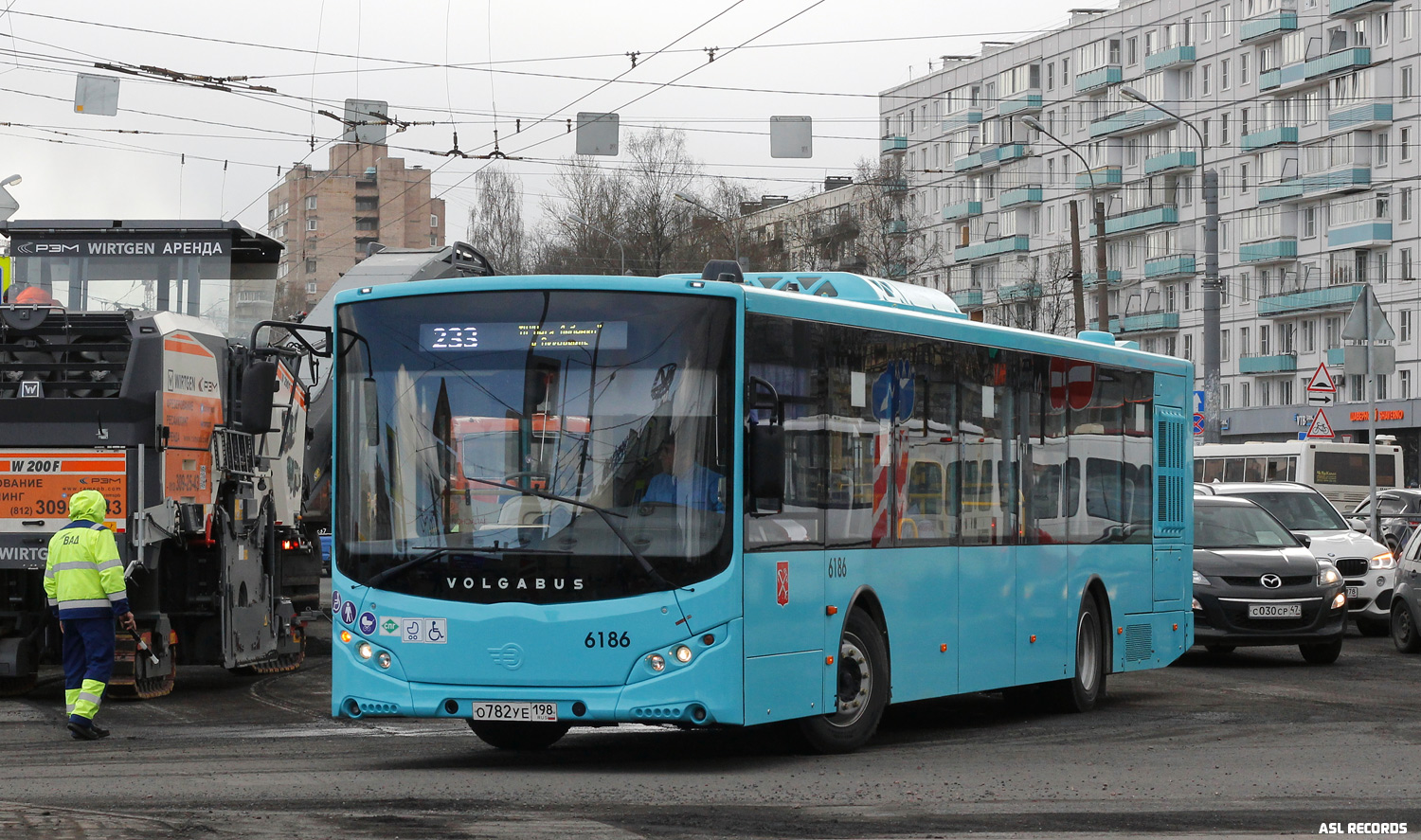 Санкт-Петербург, Volgabus-5270.G2 (LNG) № 6186