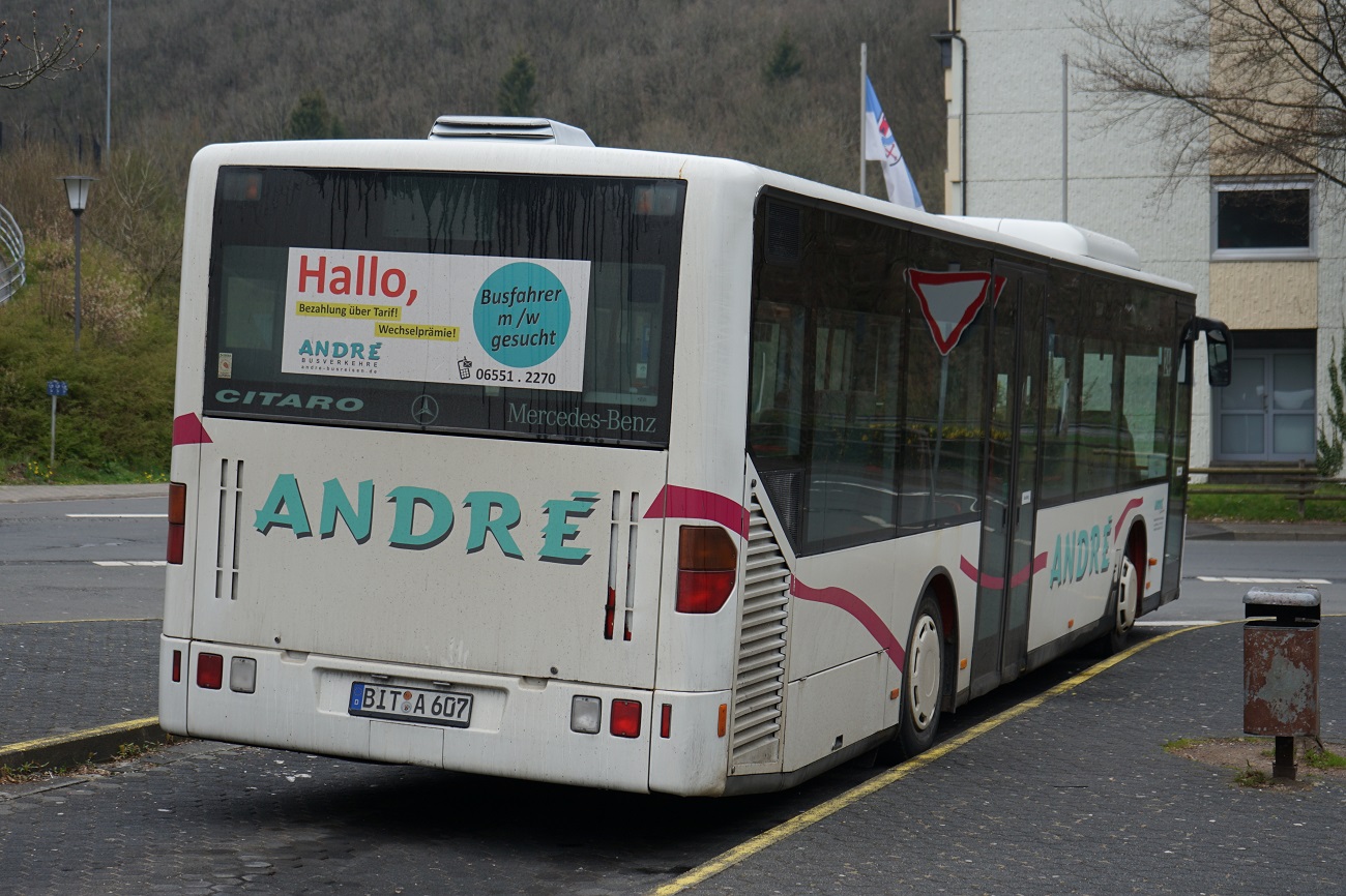 Рейнланд-Пфальц, Mercedes-Benz O530Ü Citaro Ü № BIT-A 607