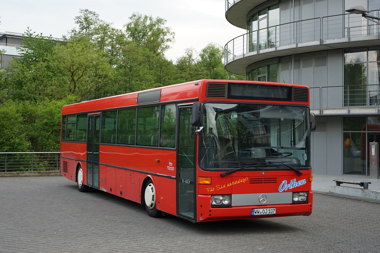 Rhineland-Palatinate, Mercedes-Benz O407 Nr. WW-OJ 107