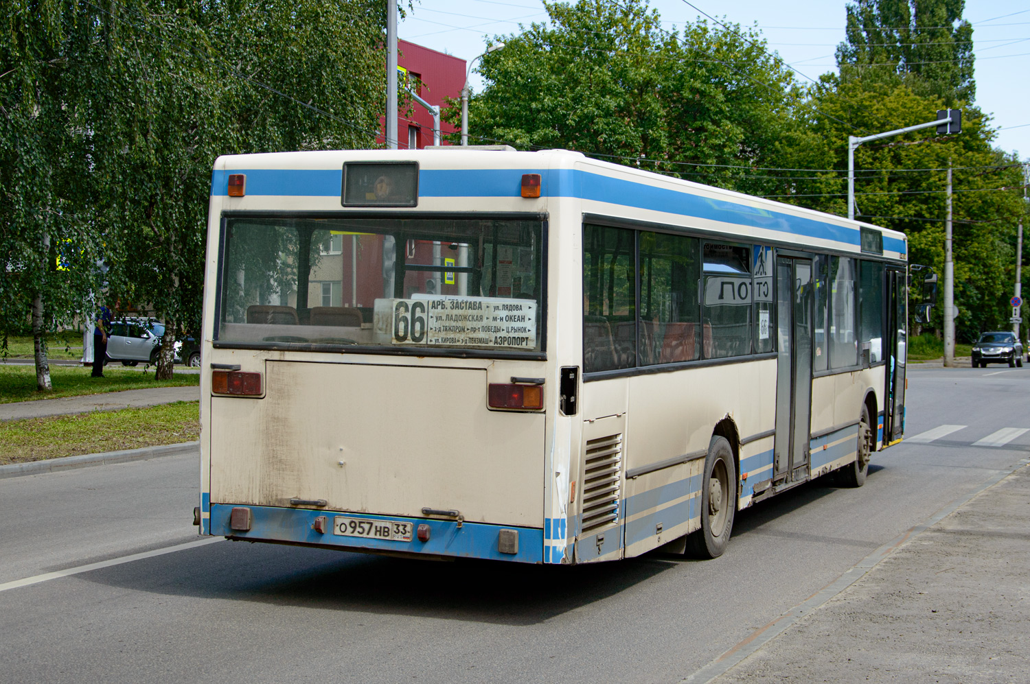 Пензенская область, Mercedes-Benz O405N2 № О 957 НВ 33