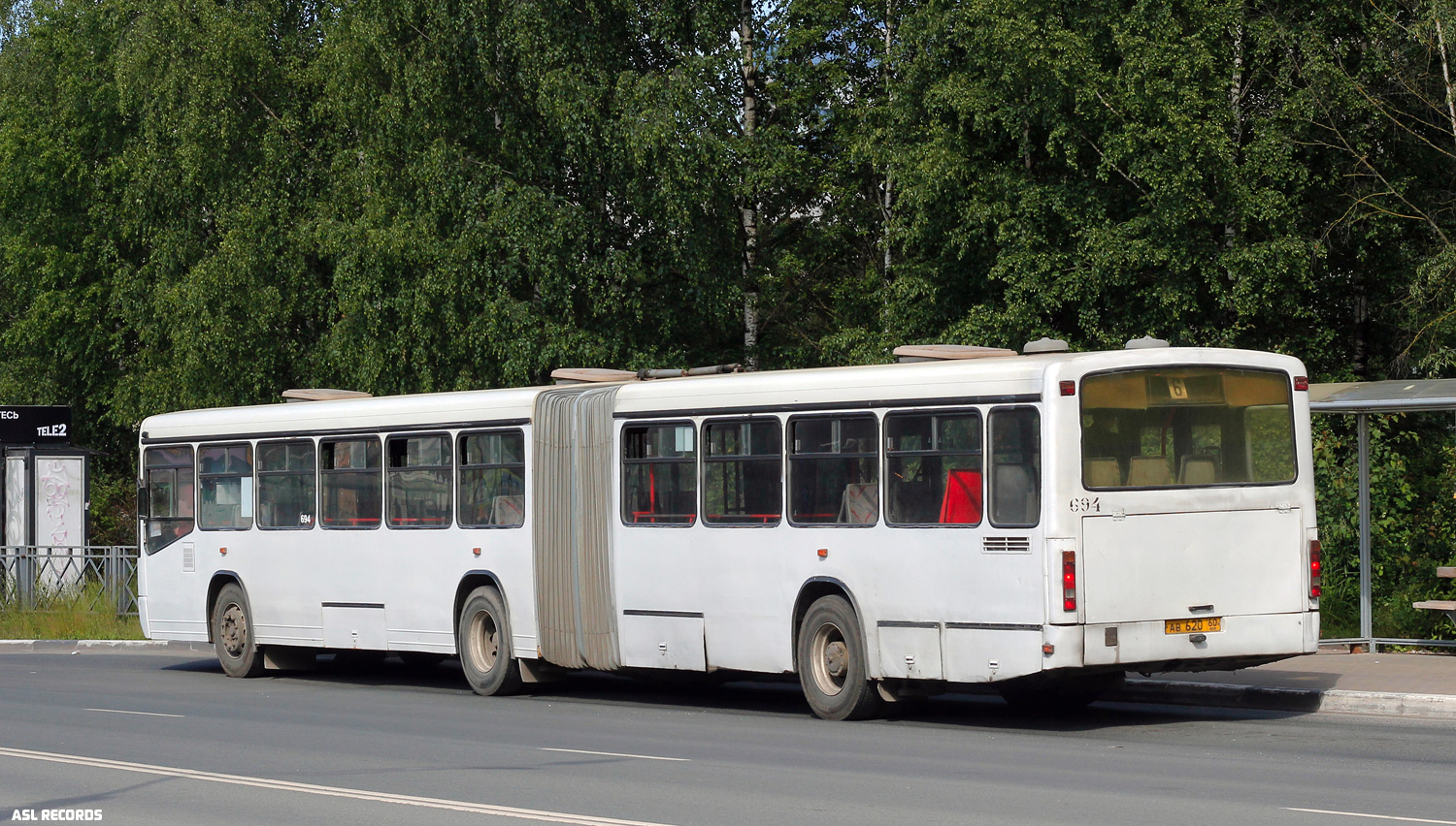 Псковская область, Mercedes-Benz O345G № 694