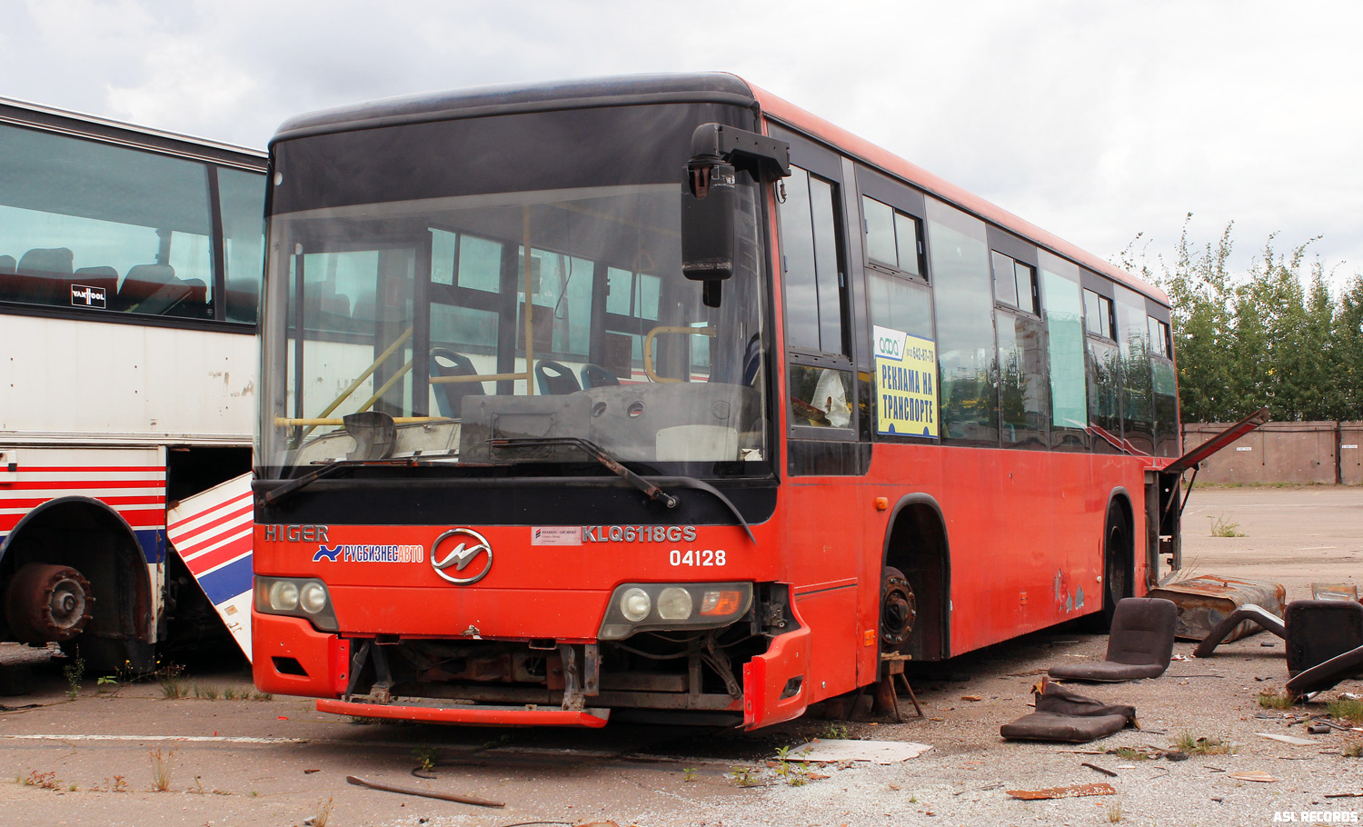 Leningrad Gebiet, Higer KLQ6118GS Nr. 04128