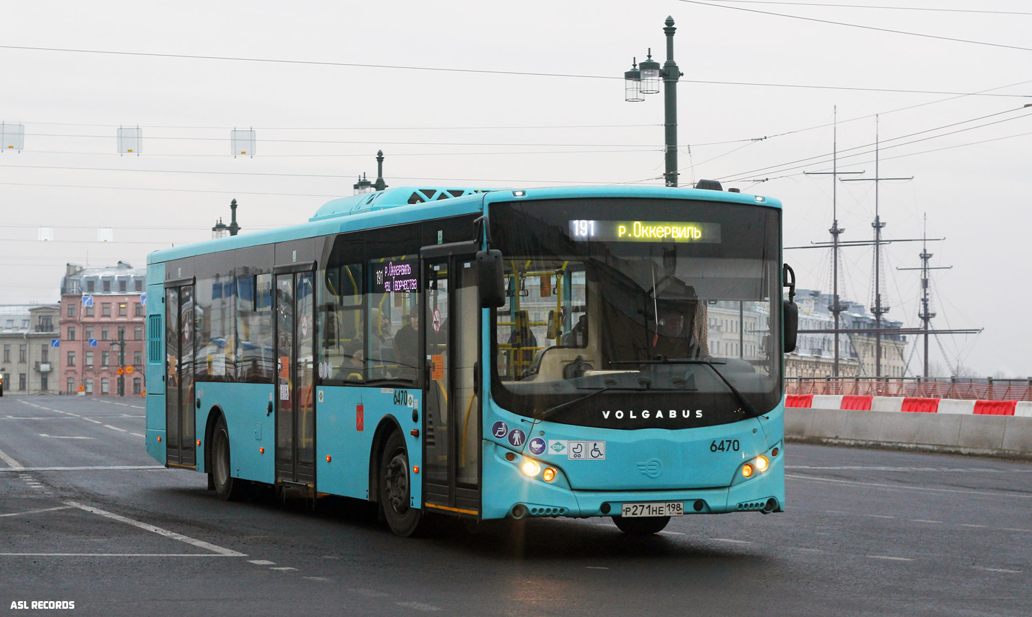 Saint Petersburg, Volgabus-5270.G2 (LNG) # 6470