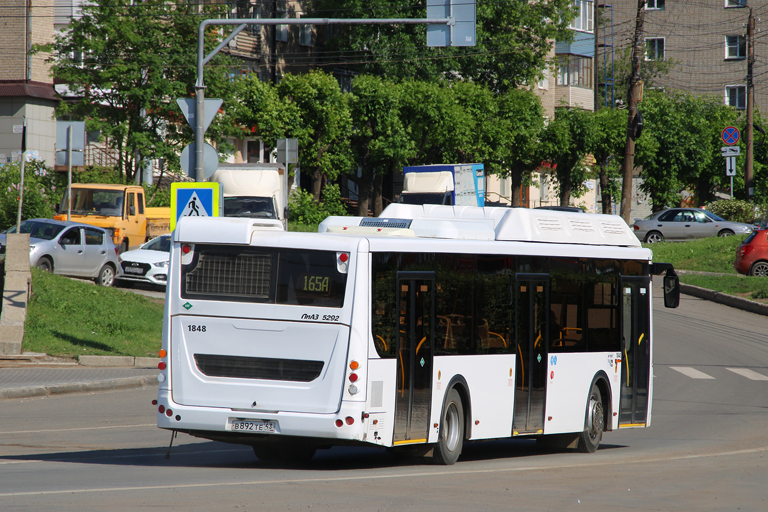 Кировская область, ЛиАЗ-5292.67 (CNG) № х848