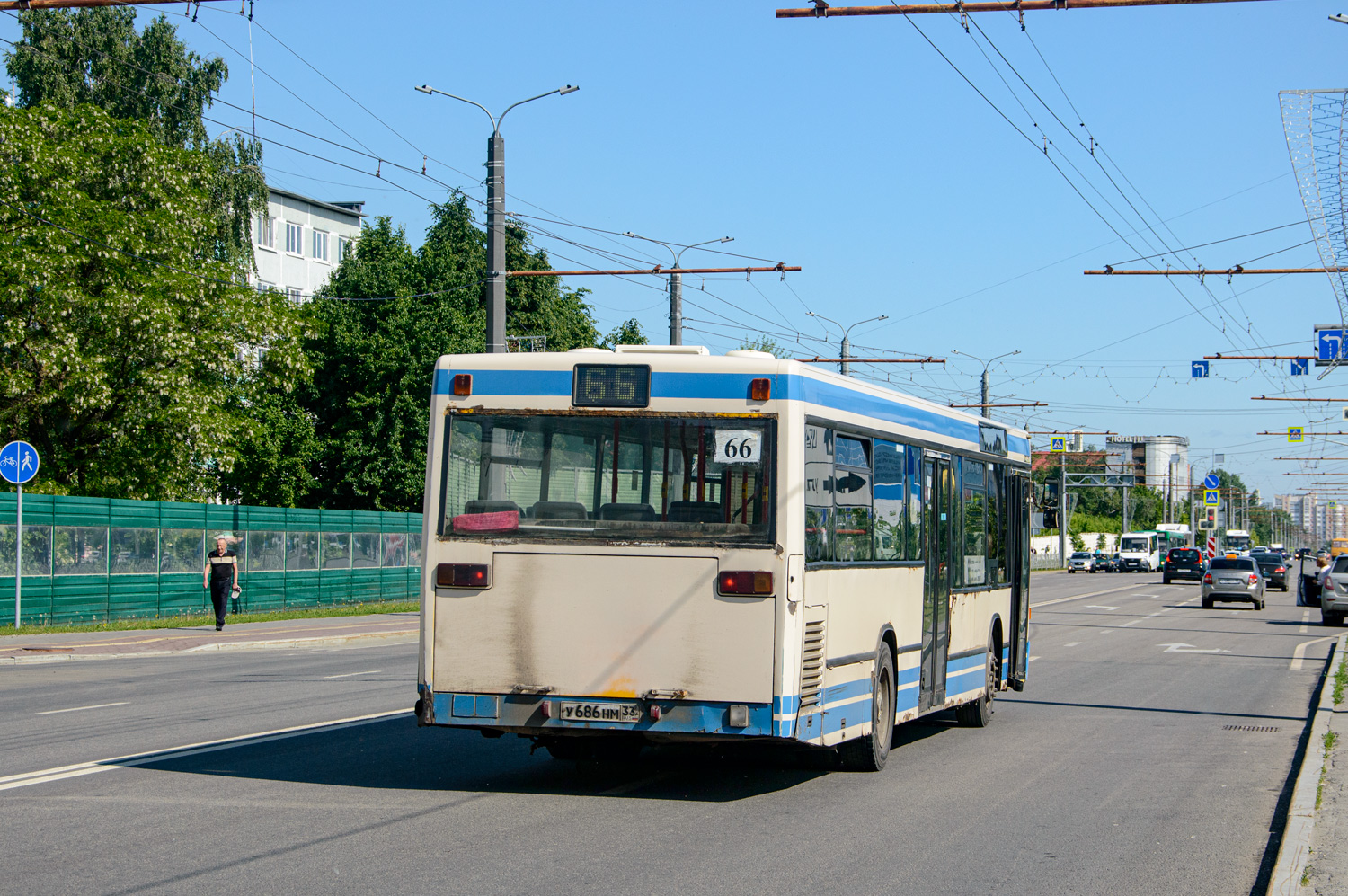 Penza region, Mercedes-Benz O405N2 č. У 686 НМ 33