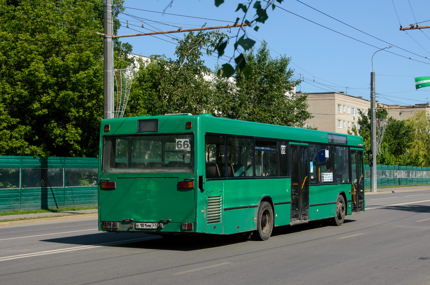 Пензенская область, Mercedes-Benz O405N2 № Е 181 МК 33