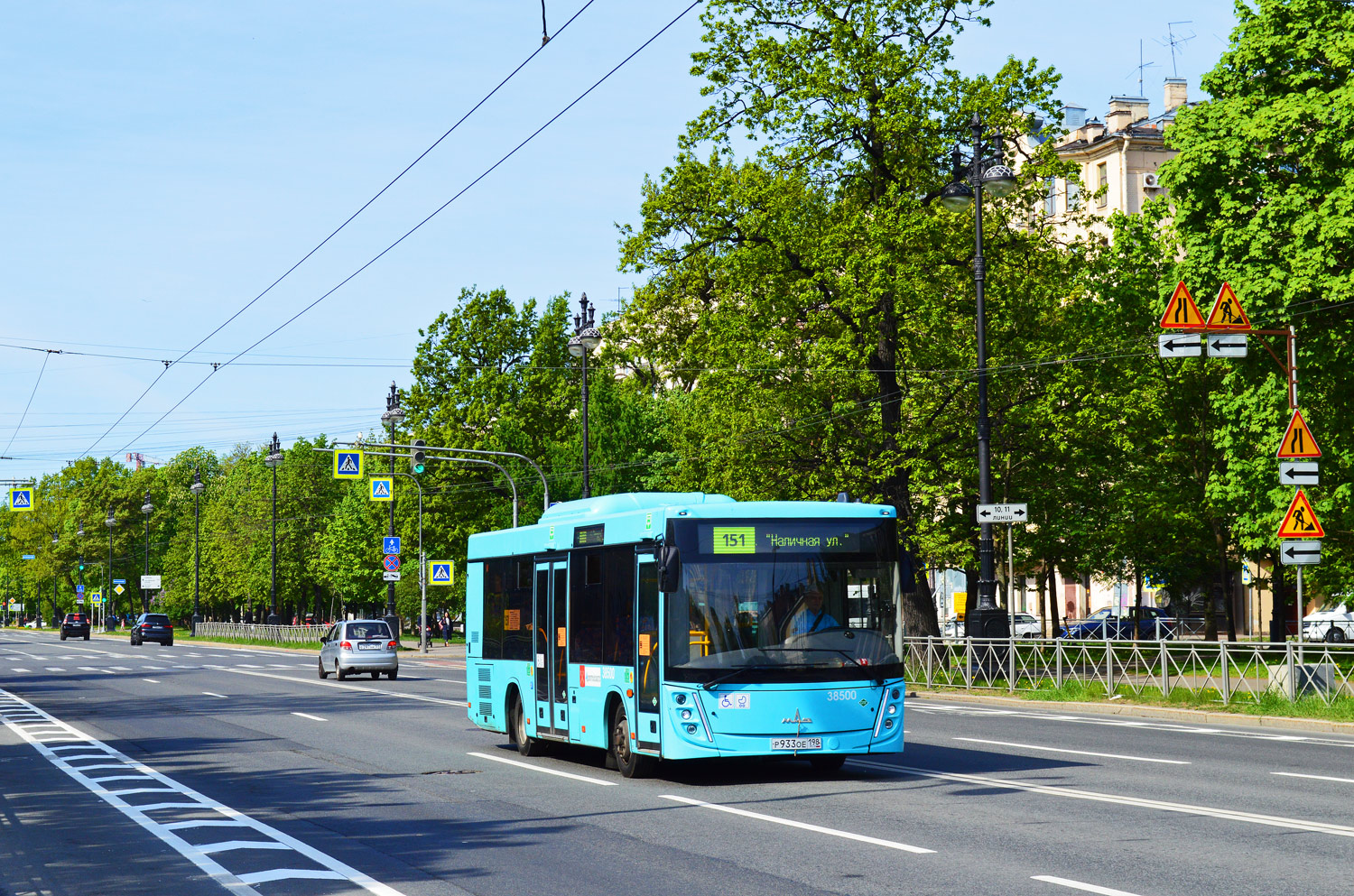 Санкт-Петербург, МАЗ-206.947 № 38500