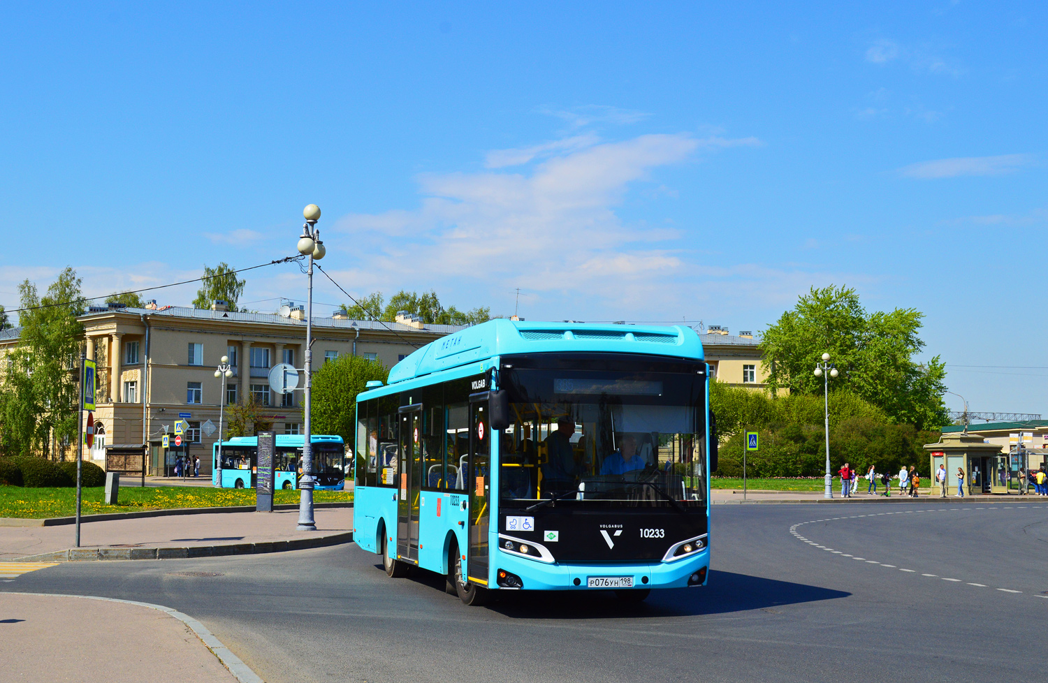 Санкт-Петербург, Volgabus-4298.G4 (CNG) № 10233