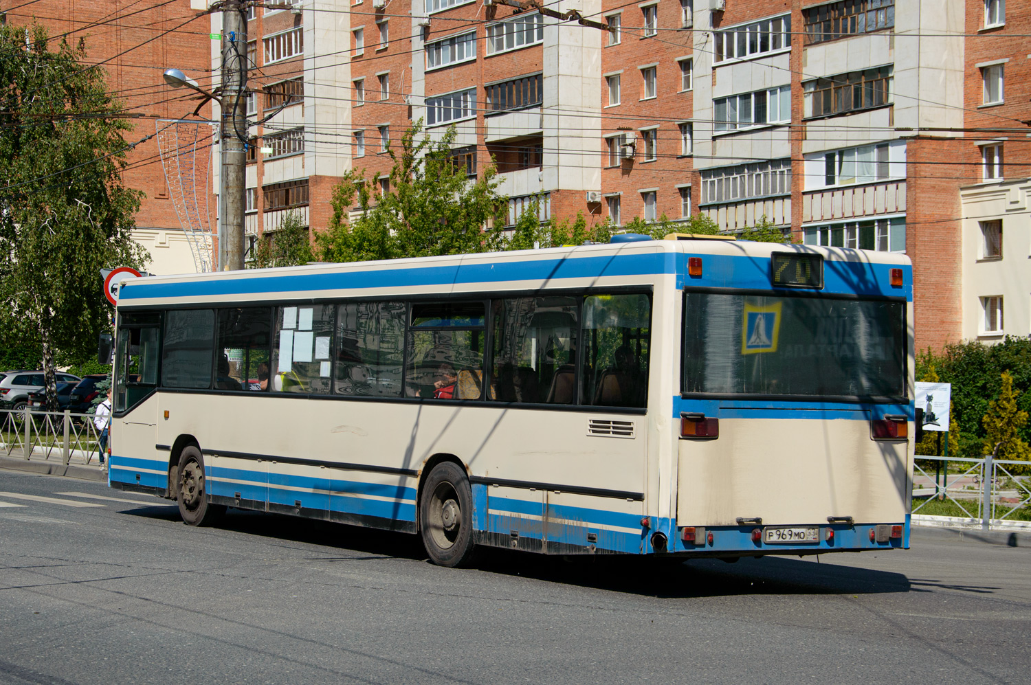 Пензенская область, Mercedes-Benz O405N № Р 969 МО 33