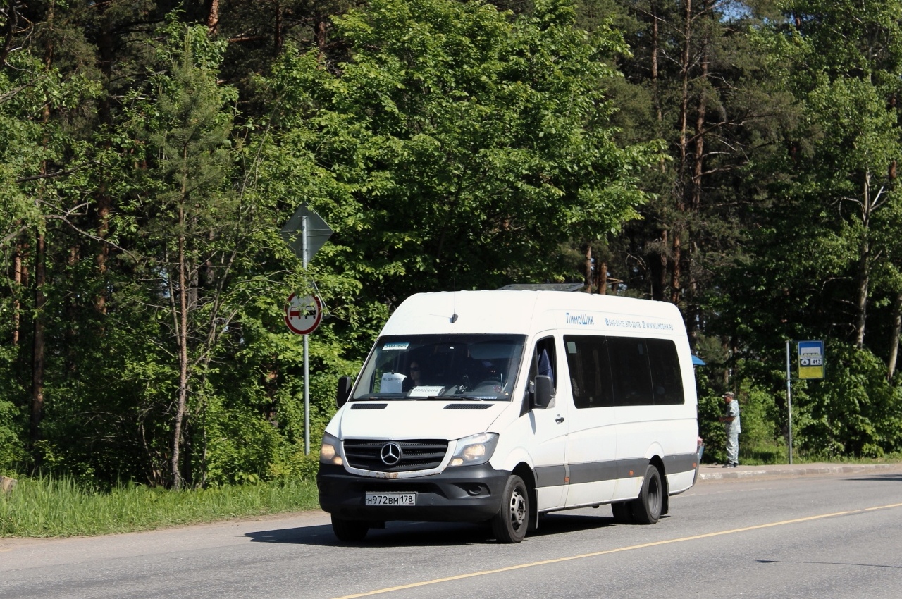 Sankt Peterburgas, Luidor-22360C (MB Sprinter) Nr. Н 972 ВМ 178