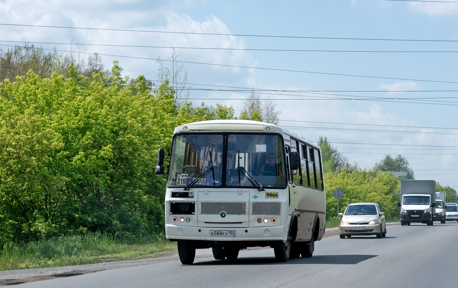 Омская область, ПАЗ-320540-12 № 9066