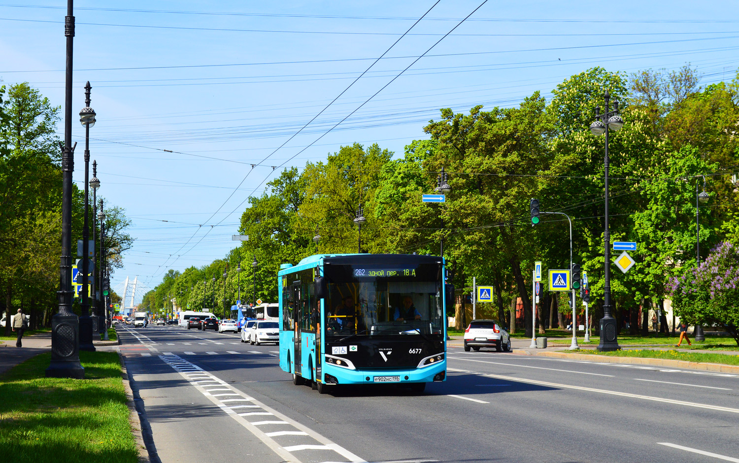 Sanktpēterburga, Volgabus-4298.G4 (LNG) № 6677