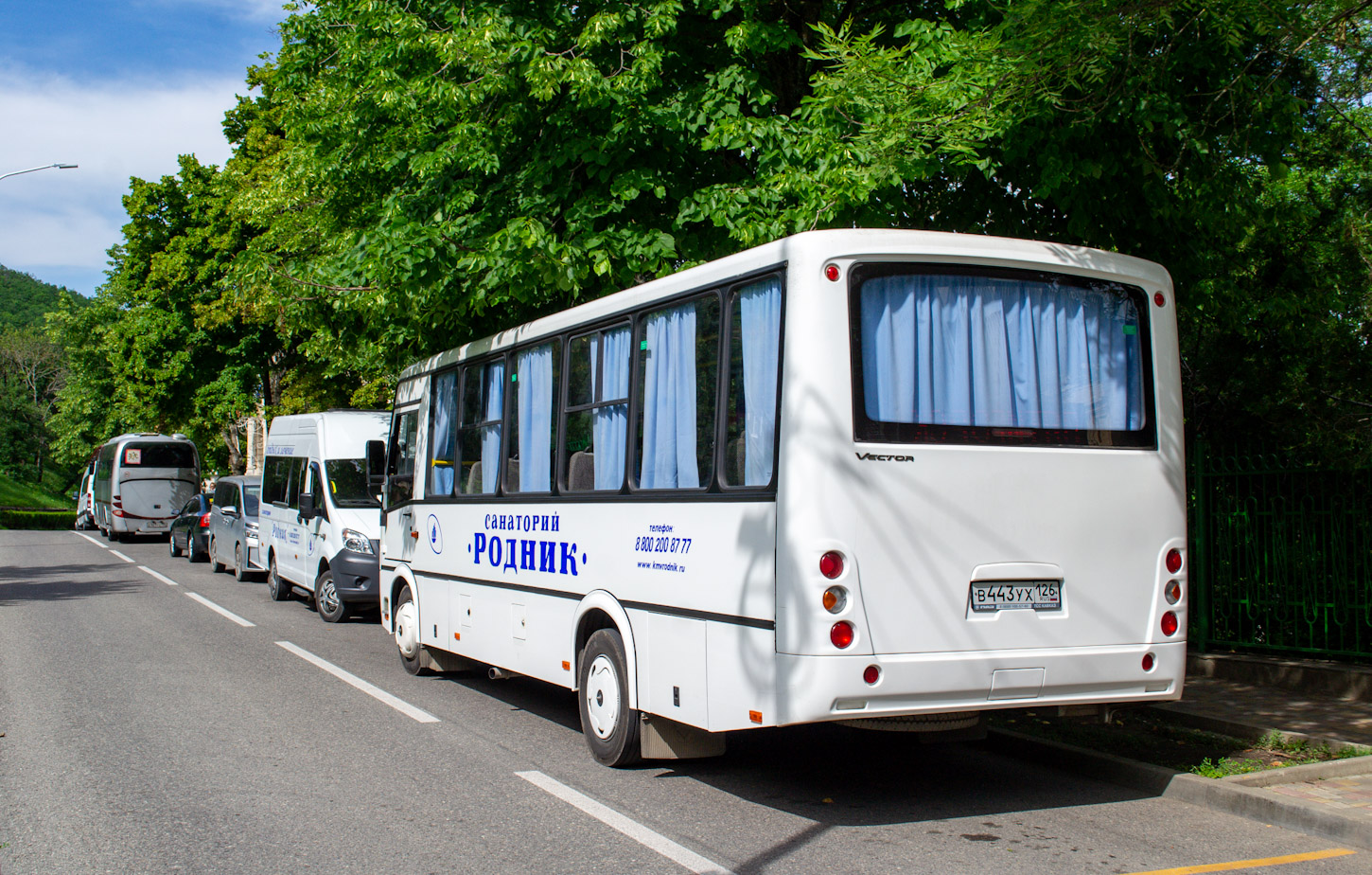 Ставропольский край, ГАЗ-A65R33 Next № К 351 УР 126; Ставропольский край, ПАЗ-320412-05 "Вектор" № В 443 УХ 126