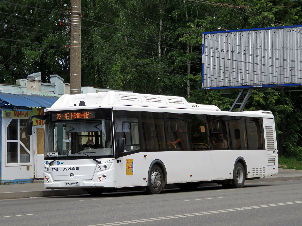 Кировская область, ЛиАЗ-5292.67 (CNG) № В 278 ХО 43