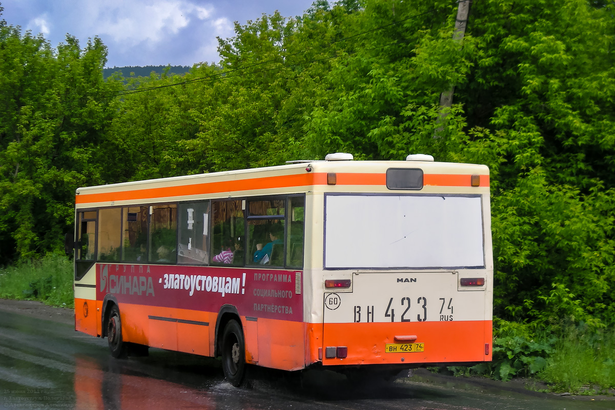 Челябинская область, MAN 791 SL202 № ВН 423 74