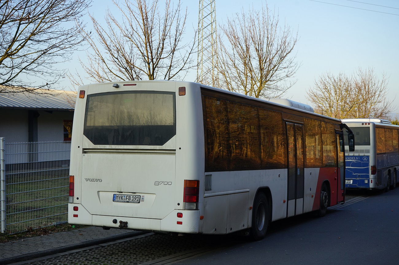 Рейнланд-Пфальц, Volvo 8700LE № MYK-FB 191