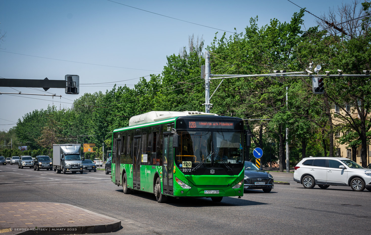 Алматы, Zhong Tong LCK6125HGAN № 3372