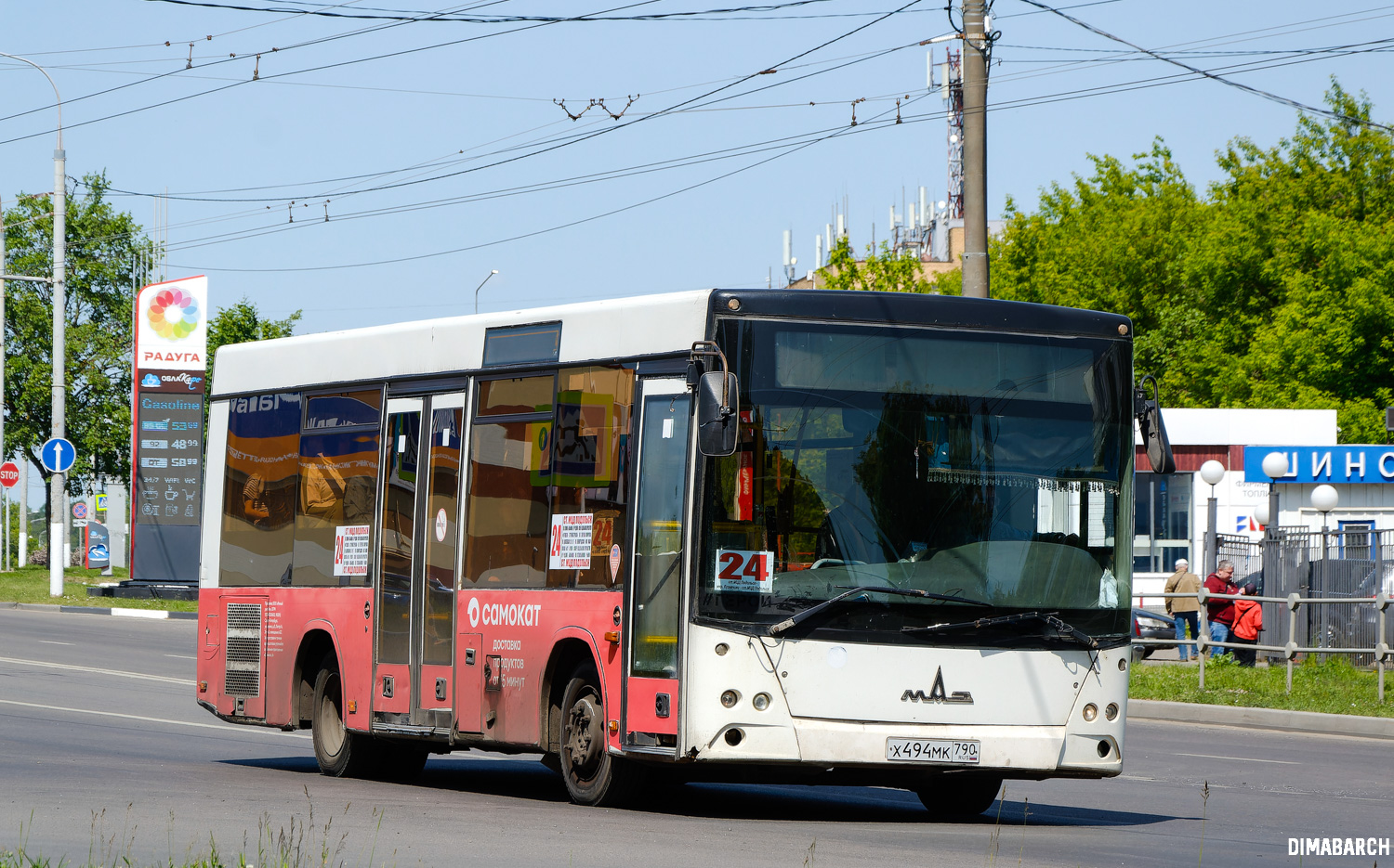 Московская область, МАЗ-206.085 № Х 494 МК 790