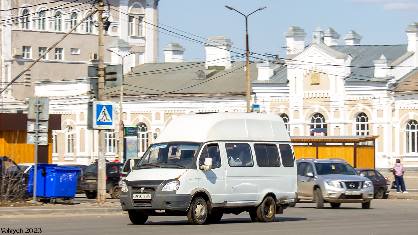 Vologda region, Luidor-225000 (GAZ-3221) № В 918 ТУ 35