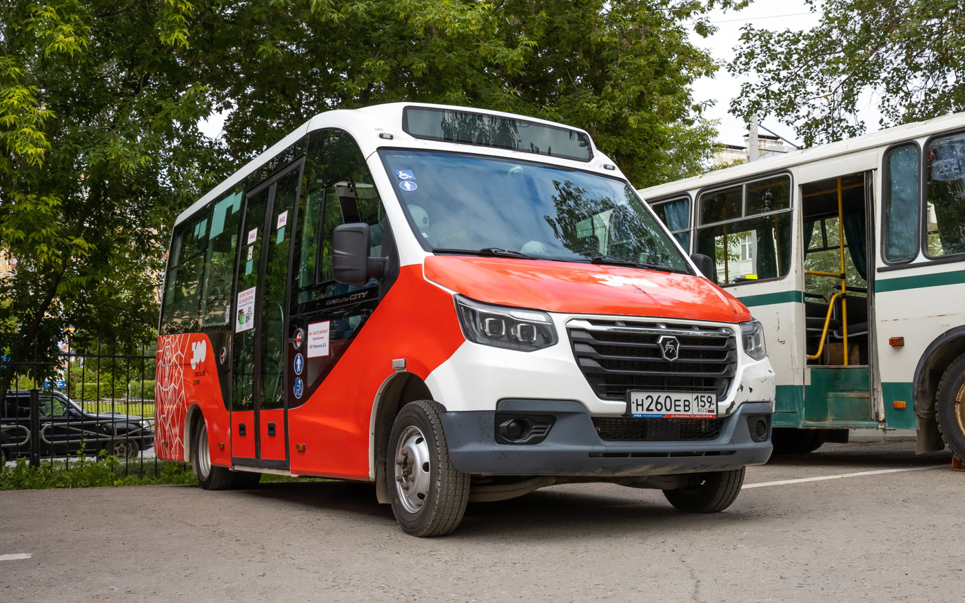 Пермский край, ГАЗ-A68R52 City № Н 260 ЕВ 159