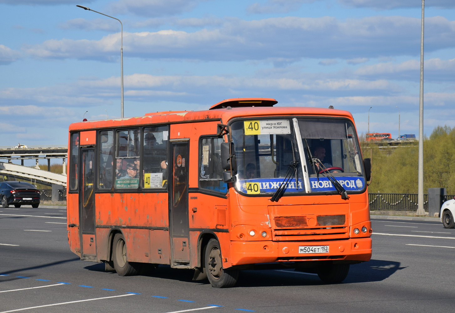 Нижегородская область, ПАЗ-320402-05 № М 504 ЕТ 152