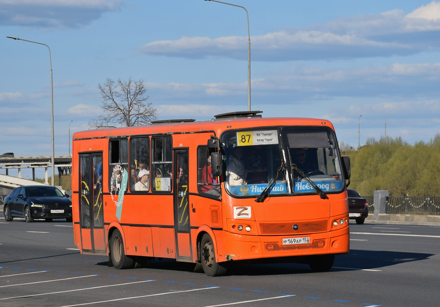 Нижегородская область, ПАЗ-320414-05 "Вектор" № Р 169 АР 152