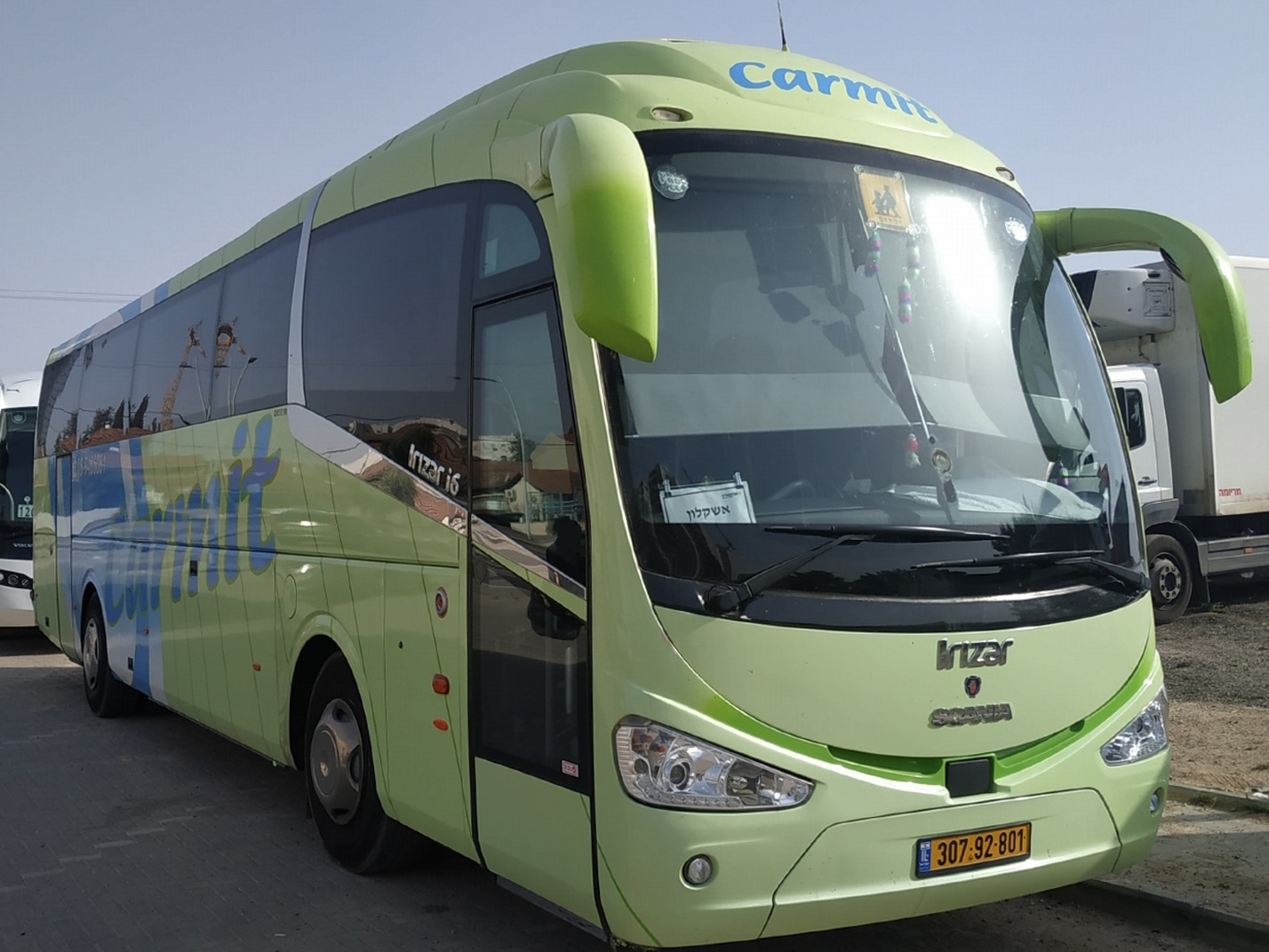 Израиль, Irizar i6 12-3,5 № 307-92-801 Израиль, Irizar i6 12-3,5 № 307-92-801