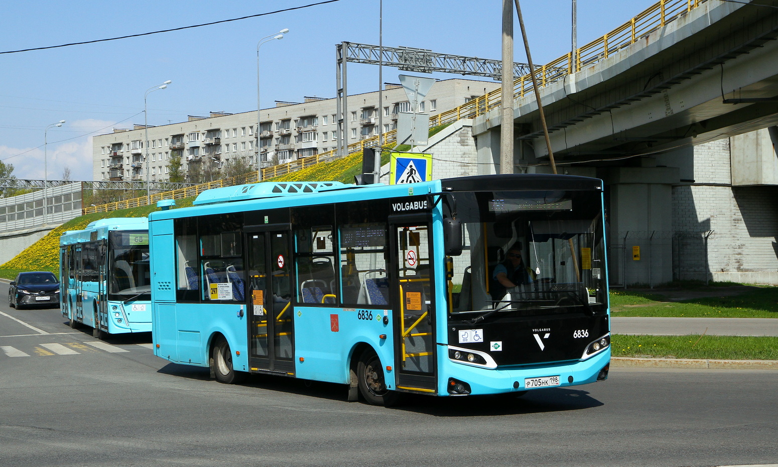 Санкт-Петербург, Volgabus-4298.G4 (LNG) № 6836