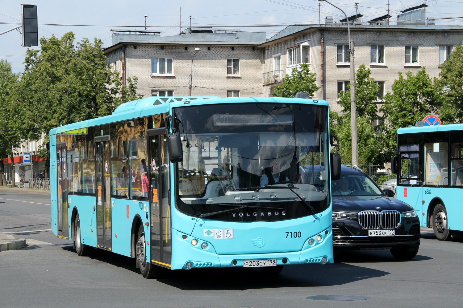 Санкт-Петербург, Volgabus-5270.G4 (LNG) № 7100